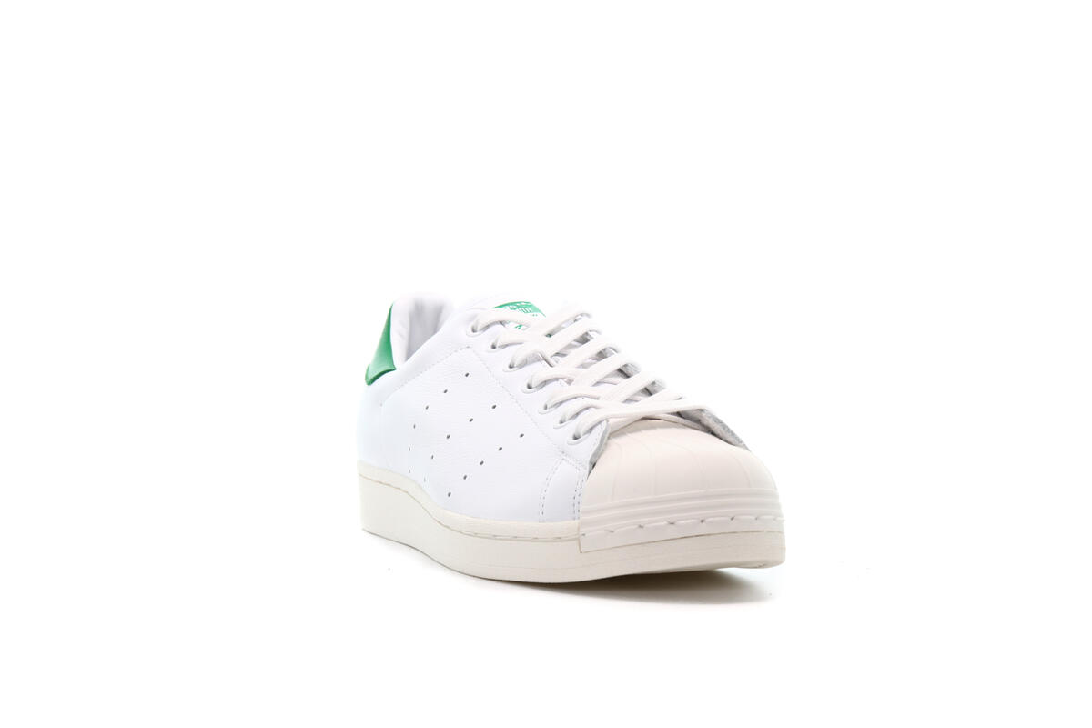adidas SuperStan - White/Green - Image 10