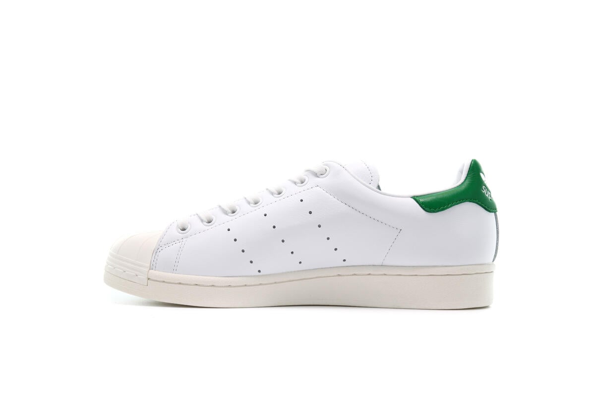 adidas SuperStan - White/Green - Image 14