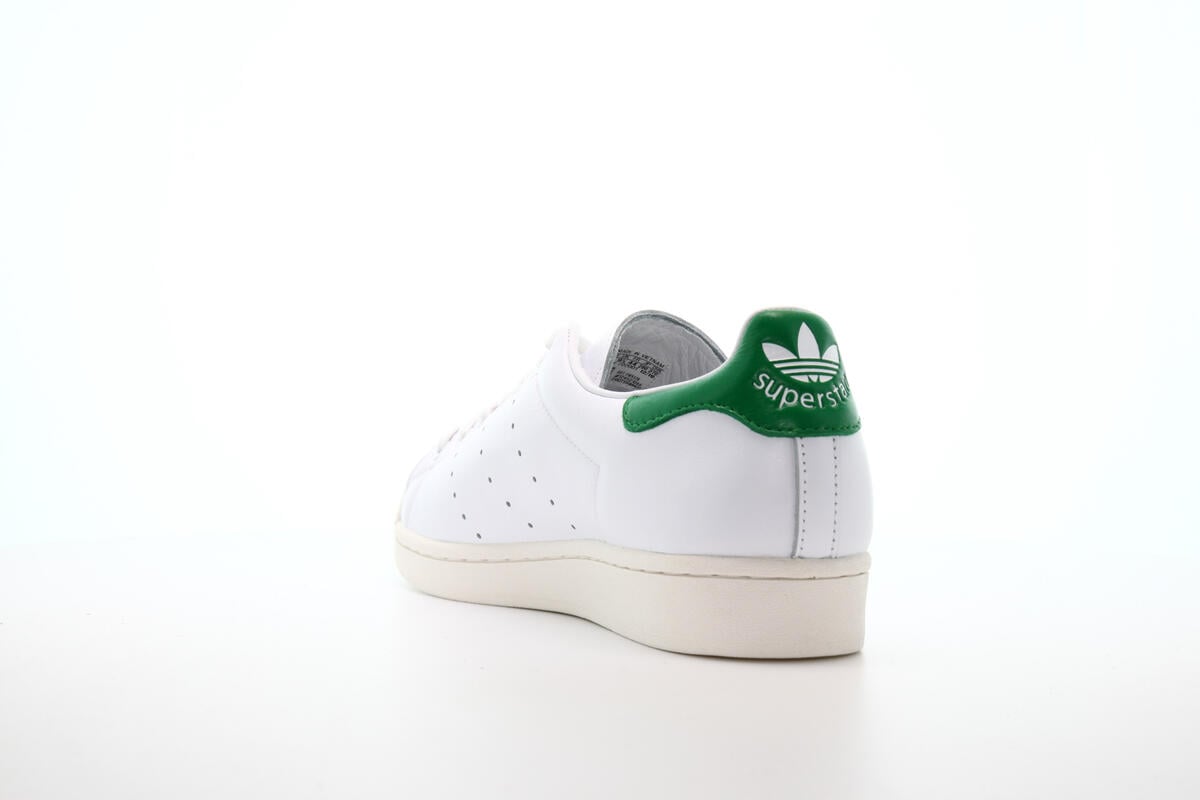 adidas SuperStan - White/Green - Image 16