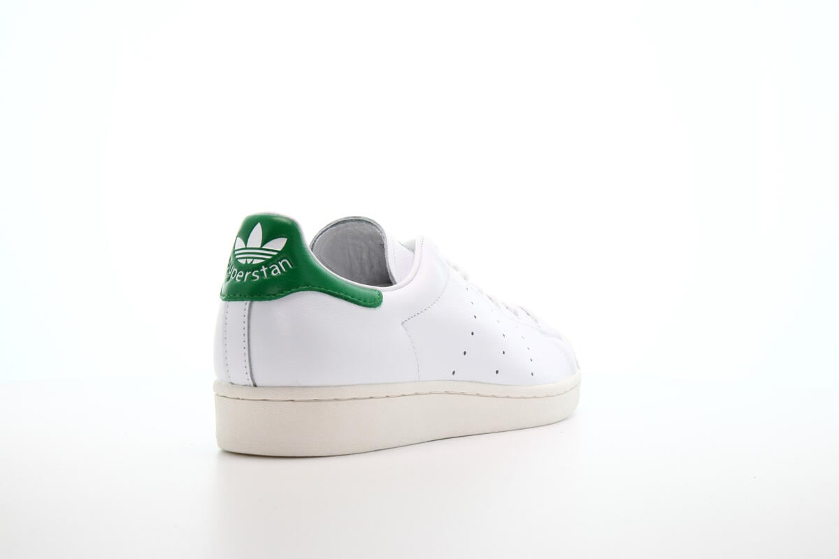 adidas SuperStan - White/Green - Image 18