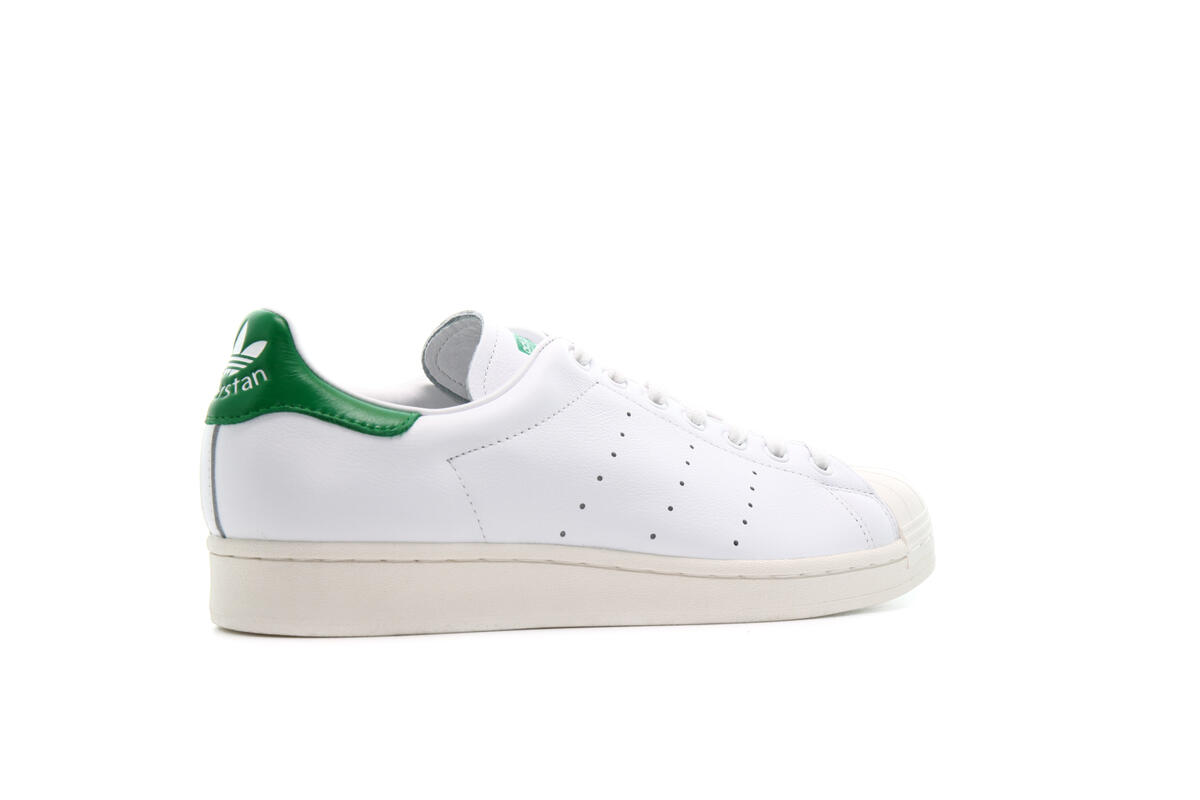 adidas SuperStan - White/Green - Image 19
