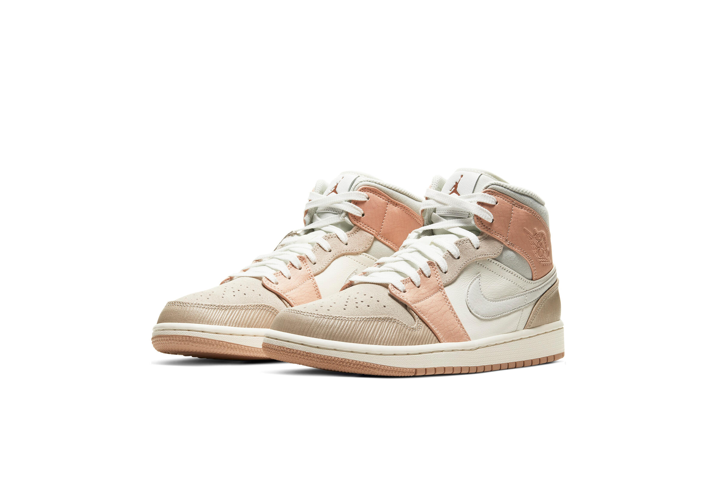 Air‎ Jordan 1 Mid Milan Mens Sneakers CV3044-100 Nike Air Jordan 1 Mid Milan CV3044-100 - Men main image 2