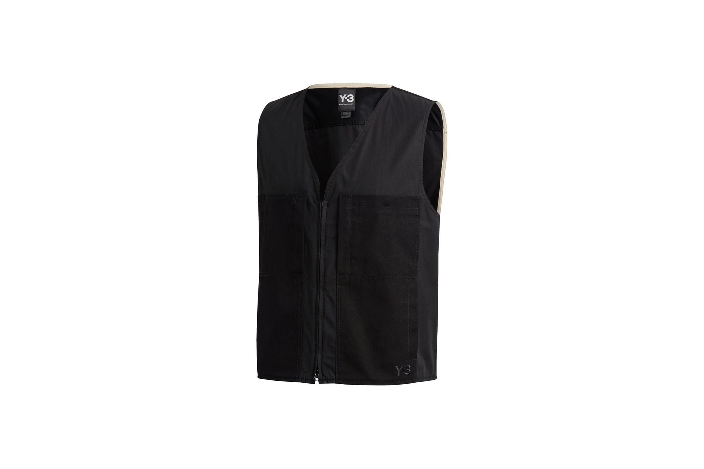 adidas Originals Y-3 HEAVY POPLIN WORKWEAR VEST "BLACK"