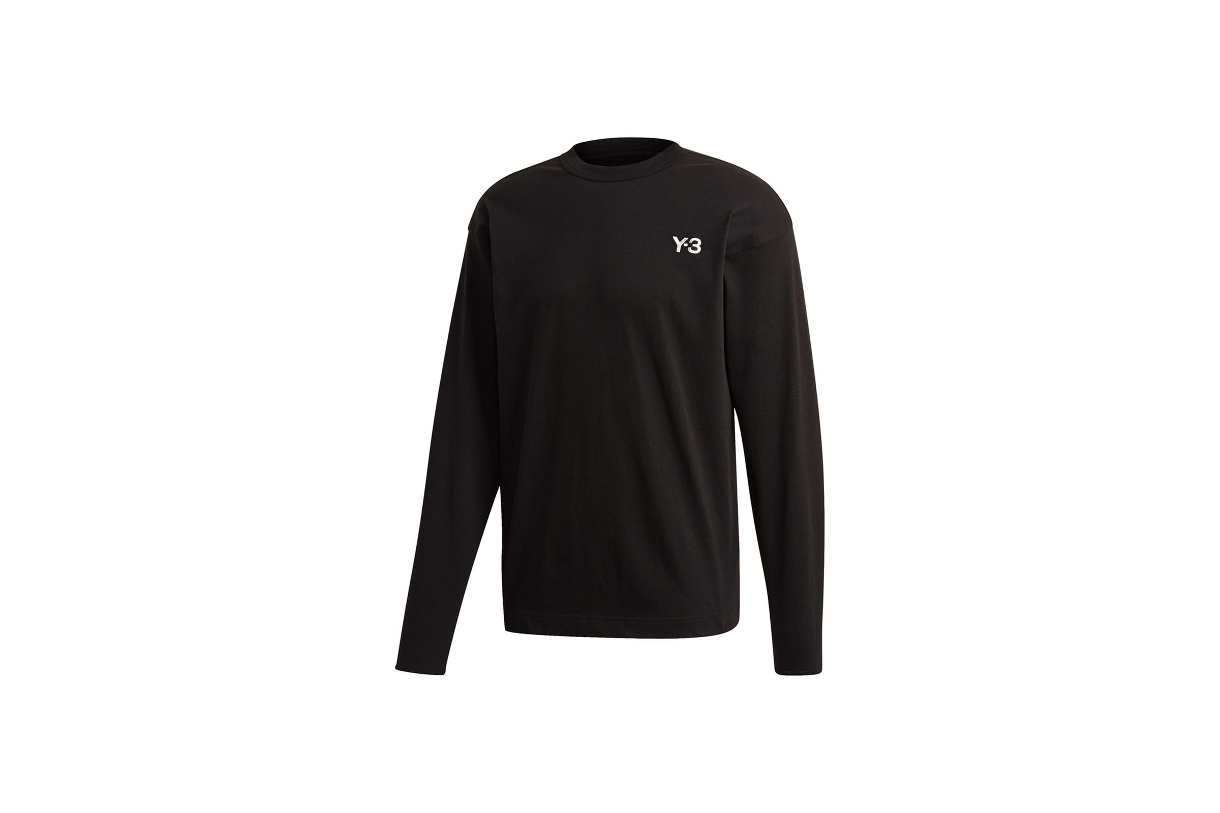 adidas Originals Y-3 ALLEWAY GRAPHIC LS TEE "BLACK"