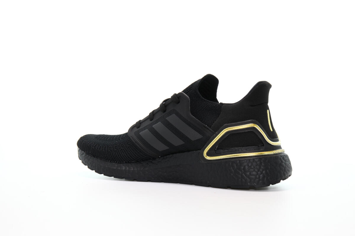 adidas ultra boost core black gold met