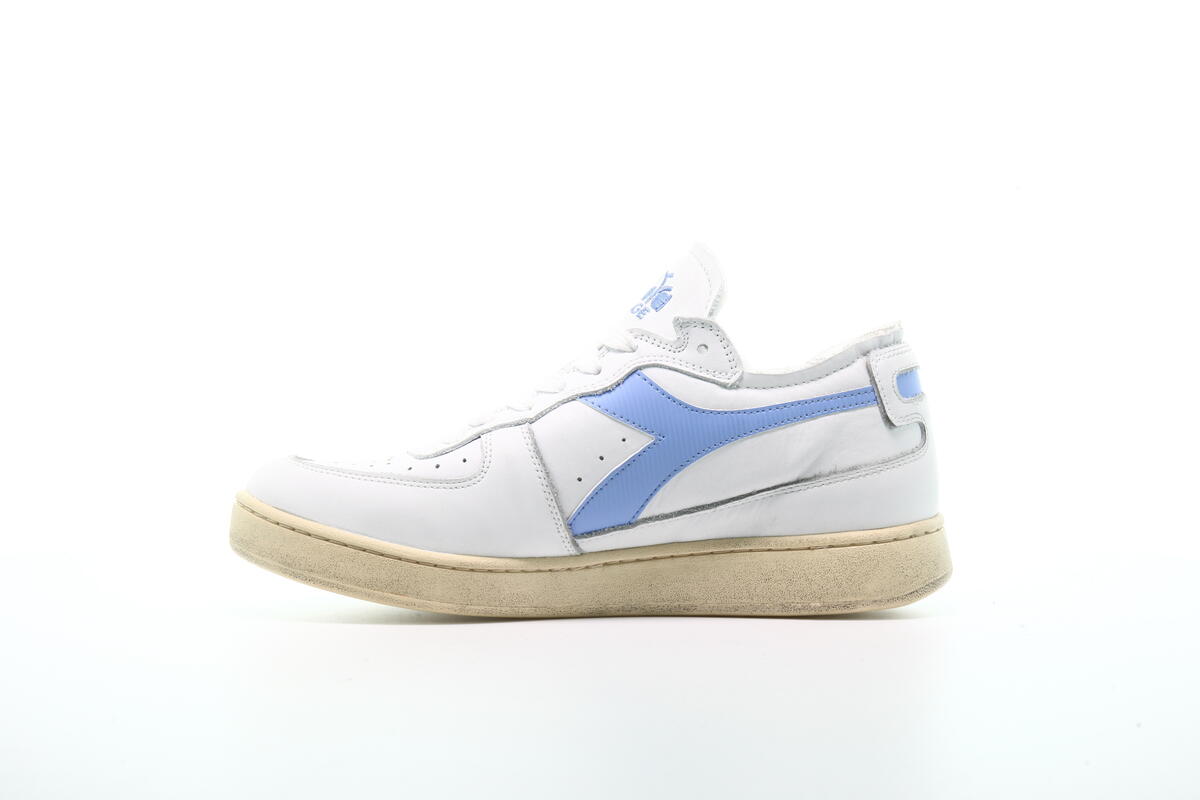 Diadora Mi Basket Row Cut White - Image 8