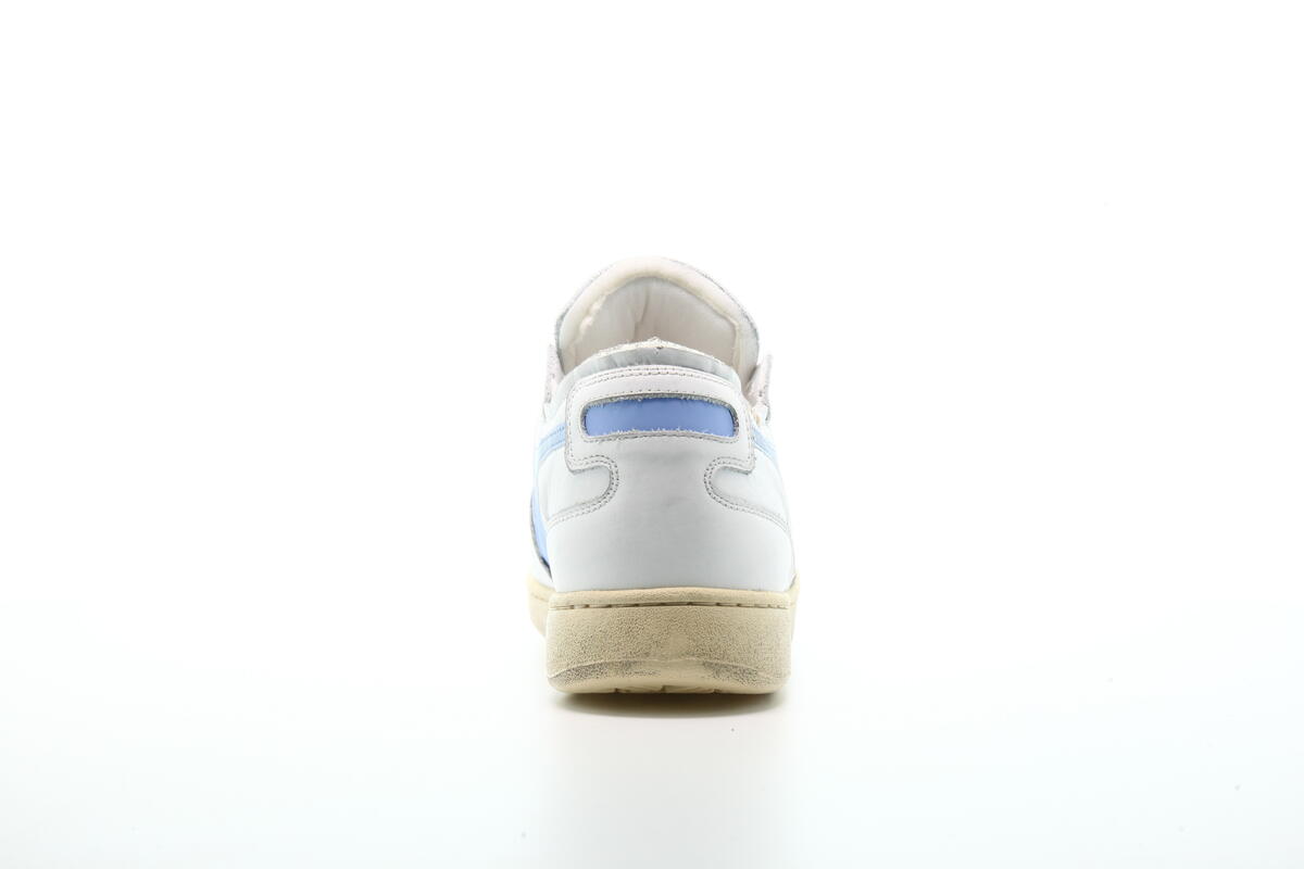 Diadora Mi Basket Row Cut White - Image 9