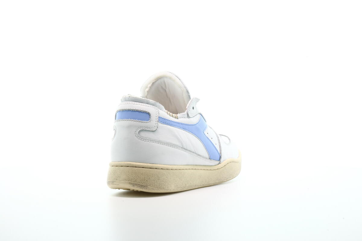 Diadora Mi Basket Row Cut White - Image 10