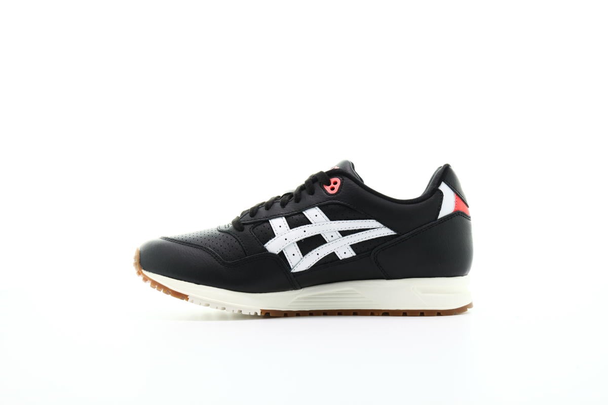 asics gel saga black black