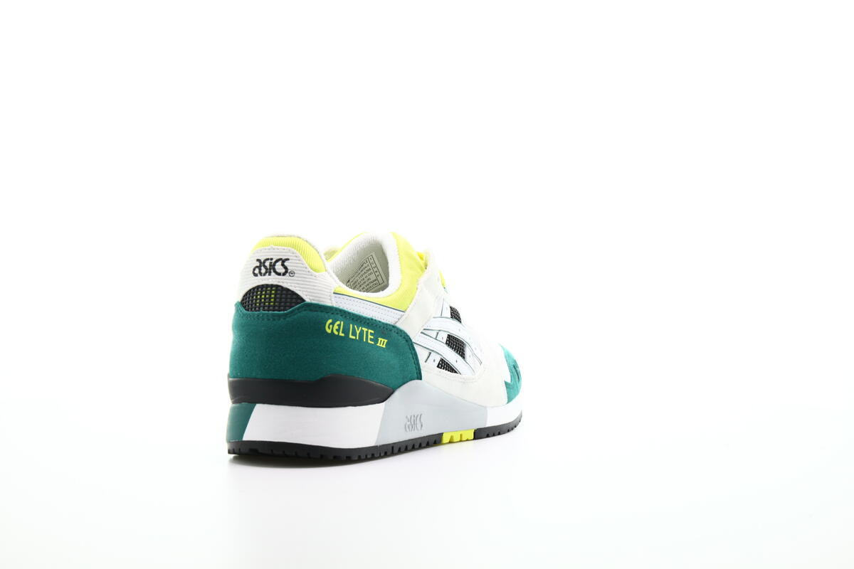 Asics GEL-Lyte III OG White/Yellow-Green - Image 7
