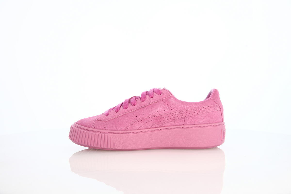 Puma Basket Platform Reset 'Prism Pink' (Women's) - Image 4