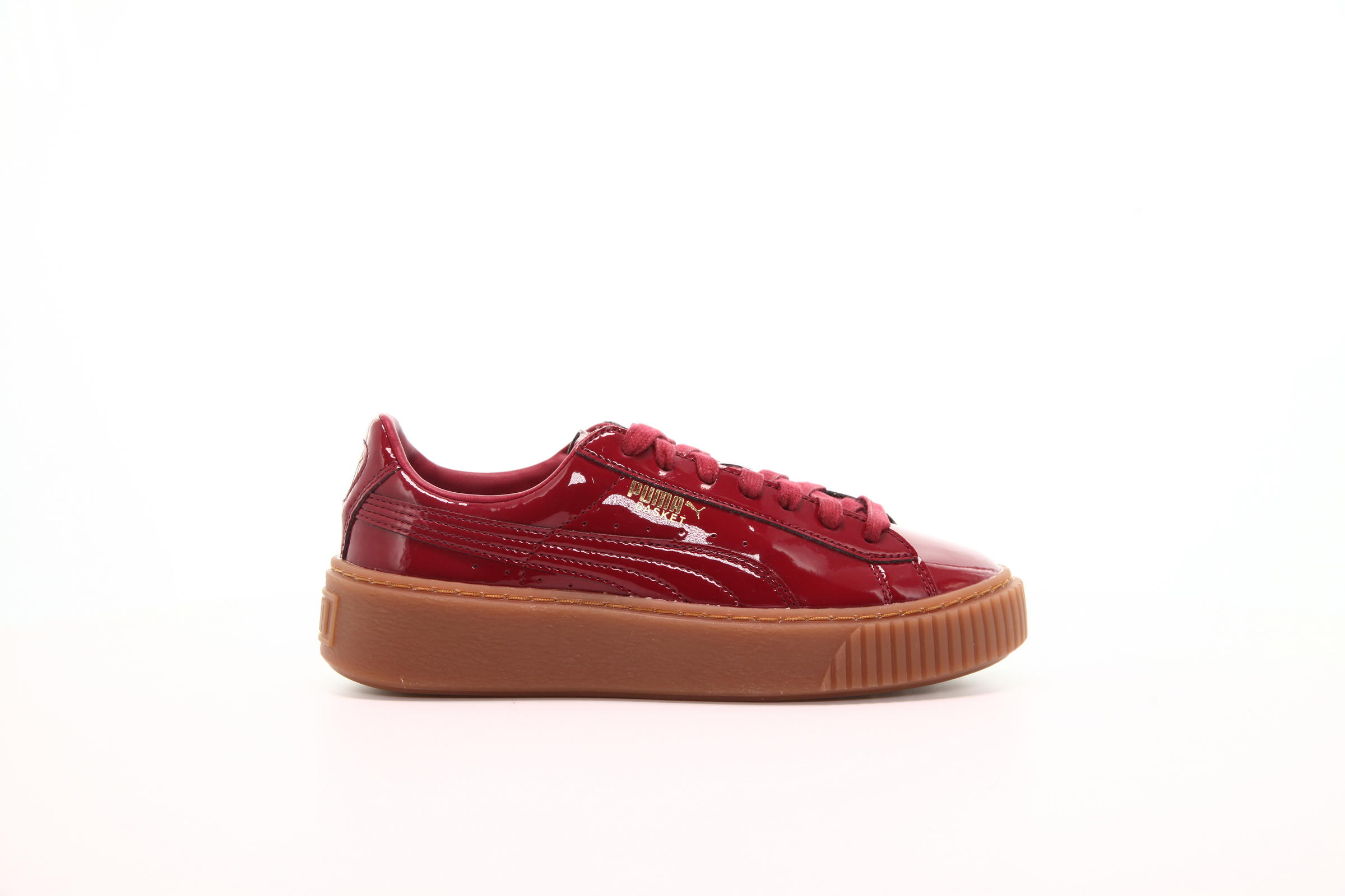 Puma Basket Platform Patent Womens "Tibetan"