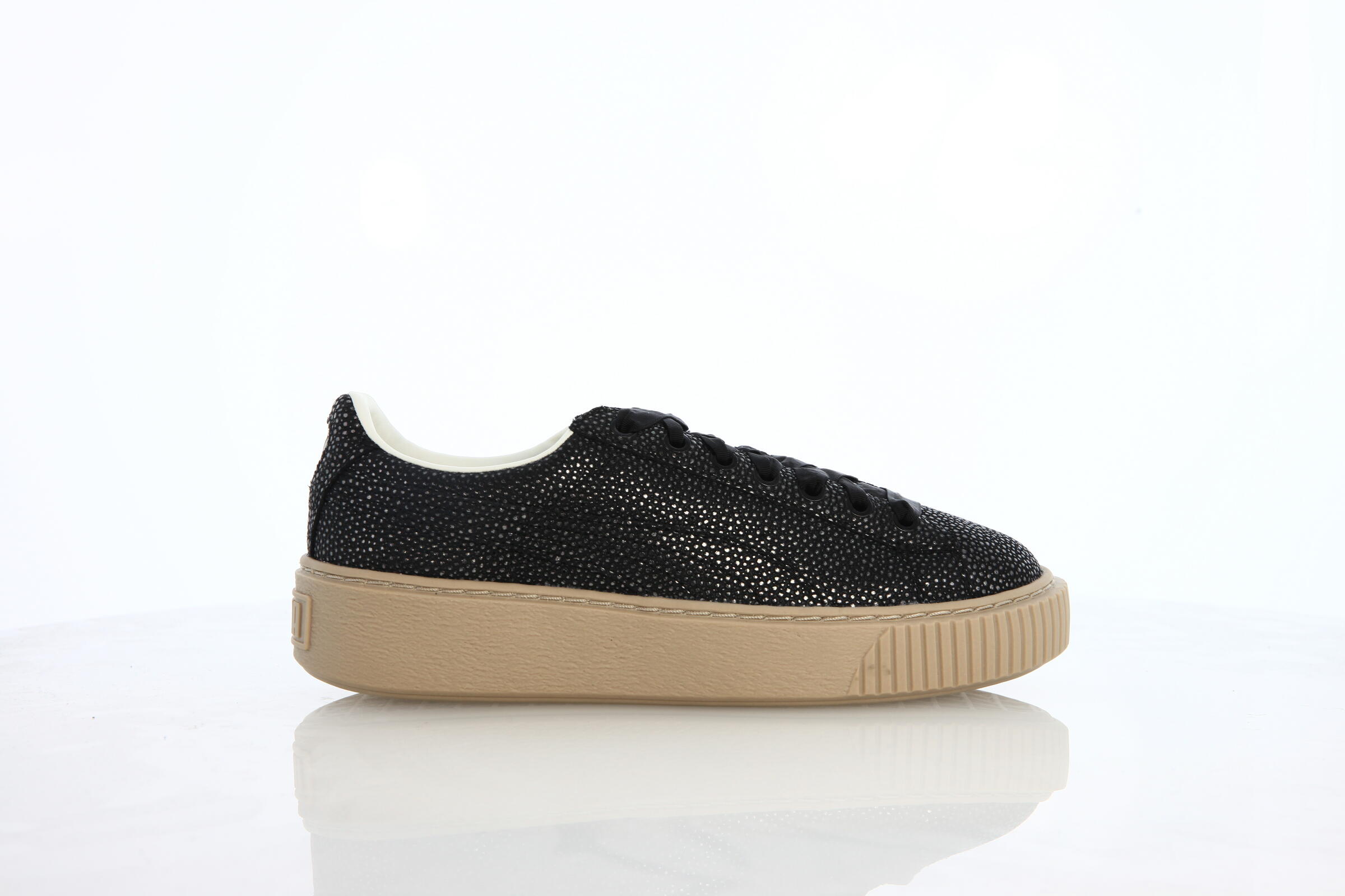 Puma Platform LUX Womens "Puma Black"