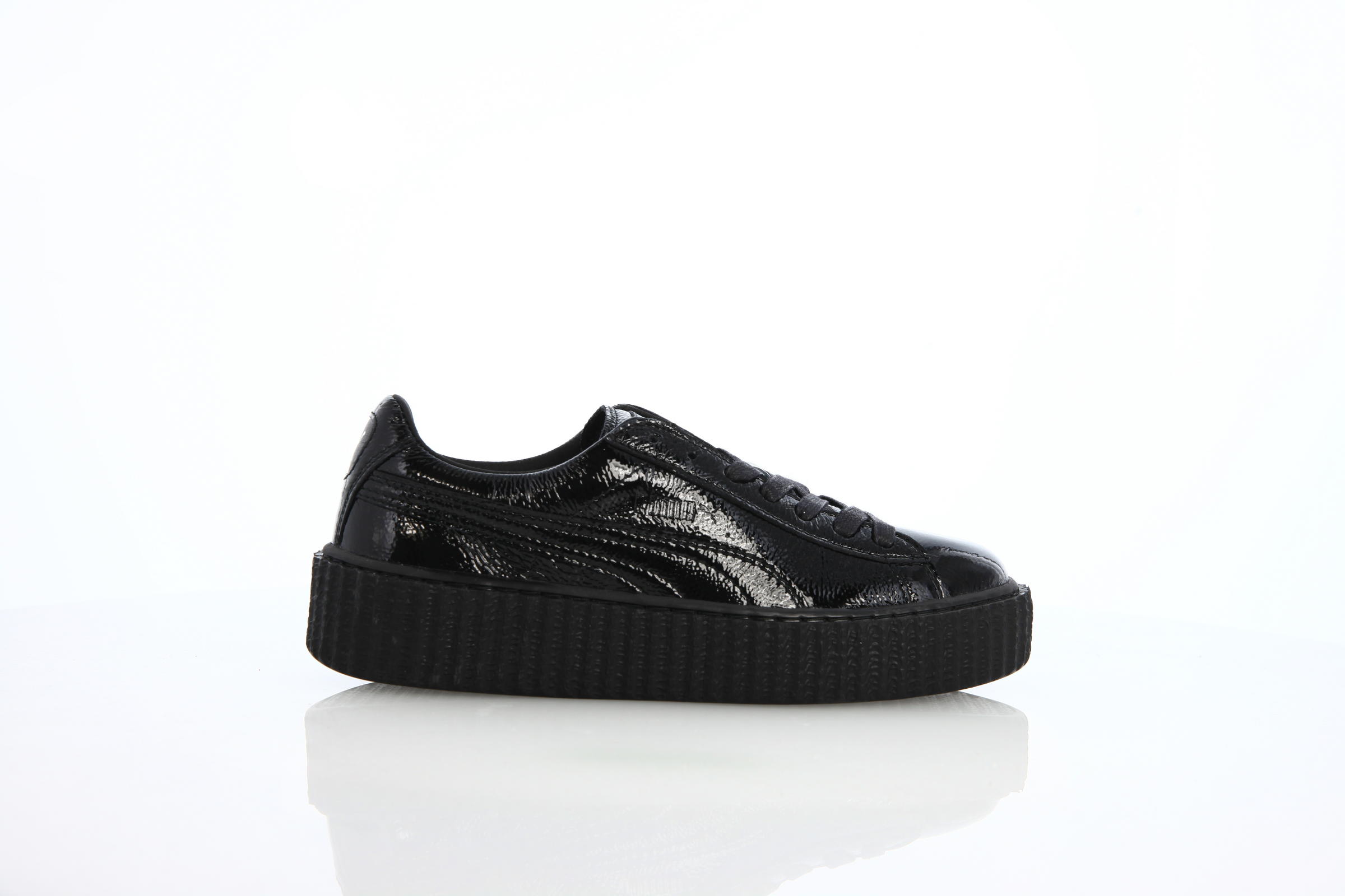 Puma CREEPER WRINKLED PATENT Black Puma 364465 01 AFEW STORE