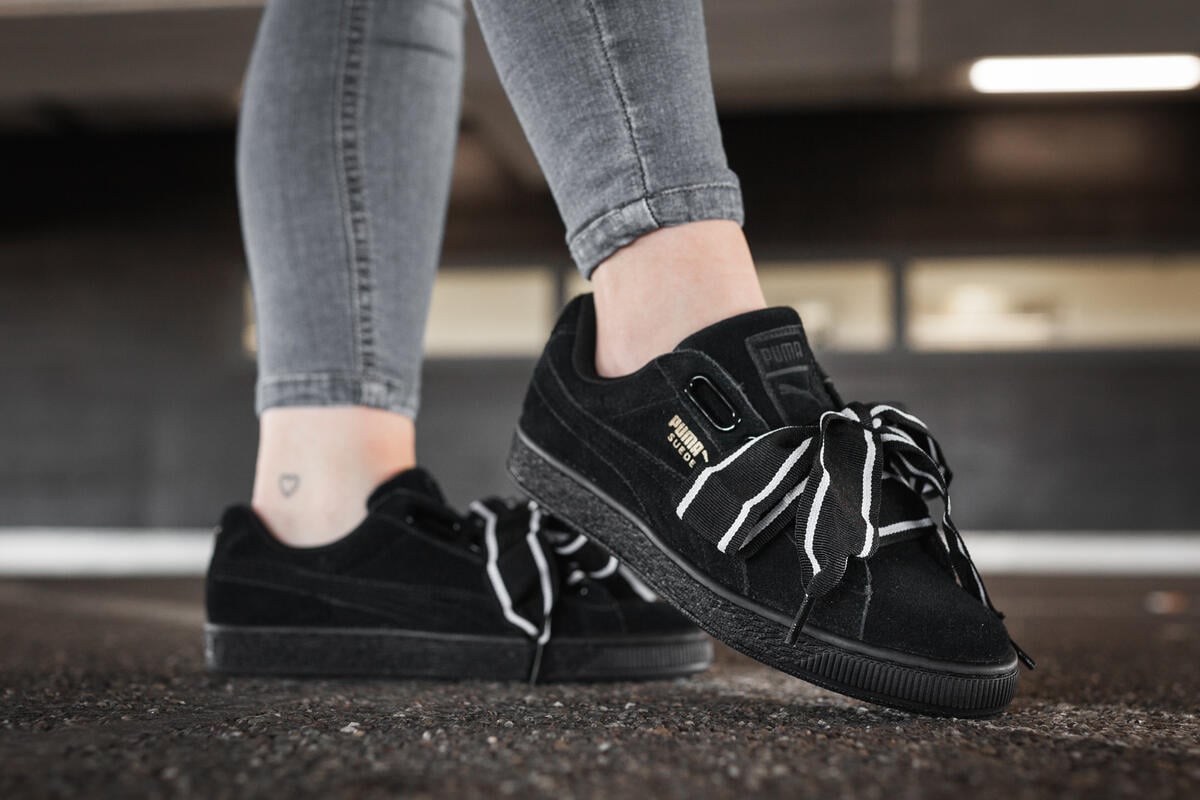 Puma Suede Heart Satin II Womens 