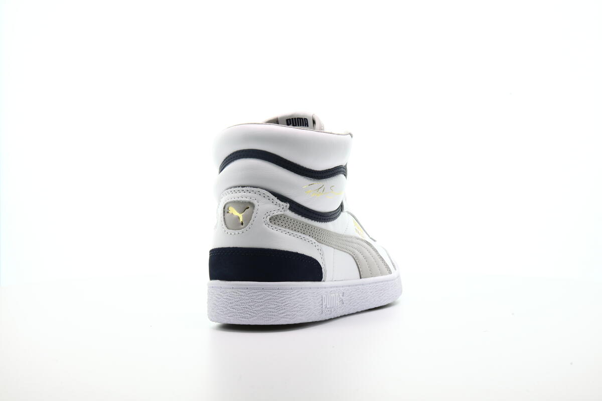 PUMA Ralph Sampson Mid Retro White Sneakers Mens Size 5 / Womens 6.5 - 370718-01 PUMA Ralph Sampson Mid  main image 4