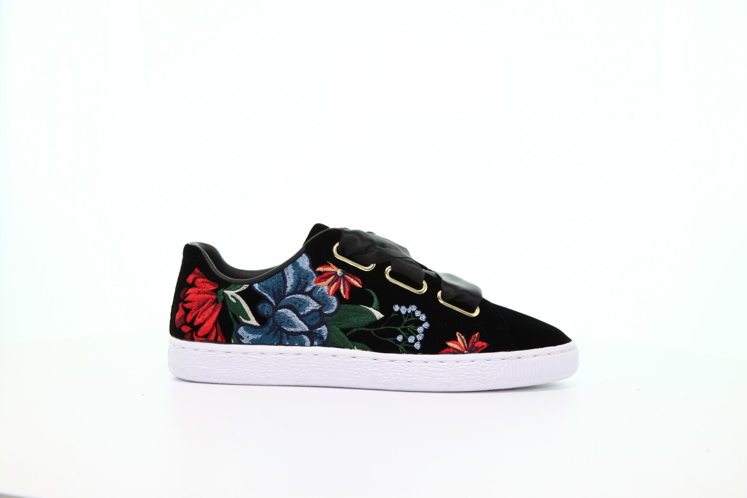 Puma Basket Heart Hyper Emb Womens "Puma Black"