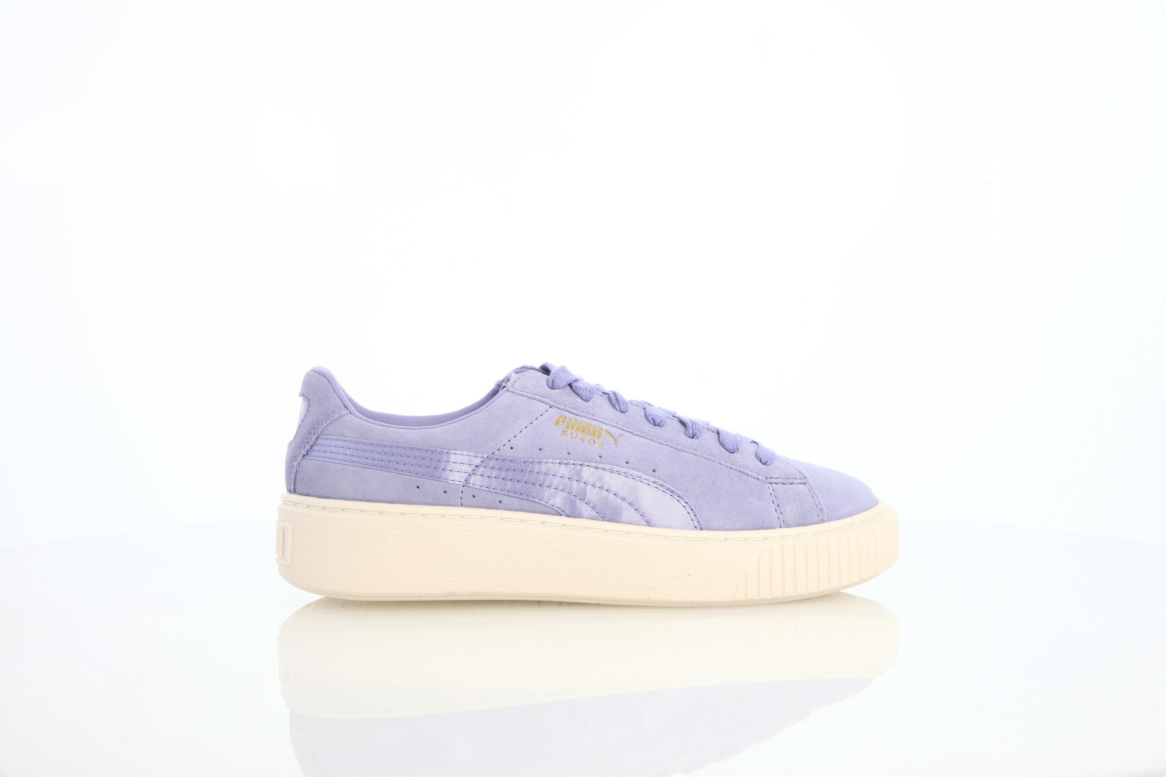 Puma Suede Platform Satin "Sweet Lavender"