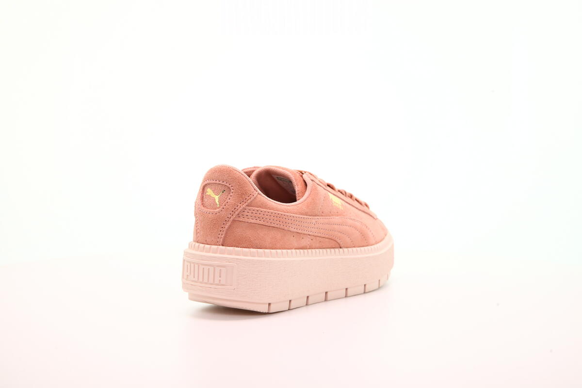 Puma Platform Trace Puma Suede Peach Beige Pink Platform Trace