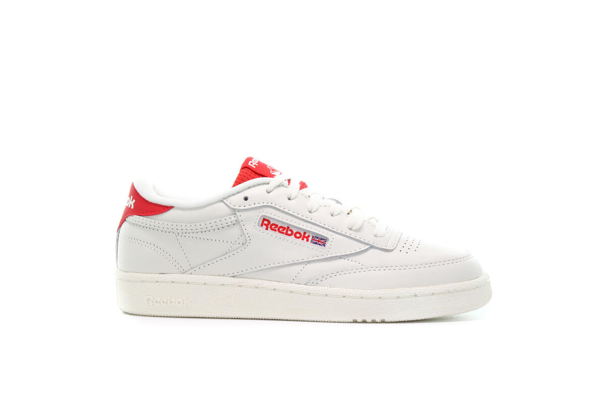 Reebok Club C 85 MU Chalk/Radiant Red - Image 6