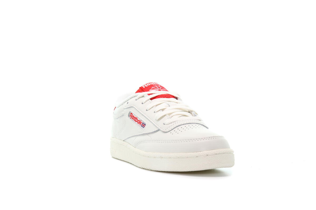 Reebok Club C 85 MU Chalk/Radiant Red - Image 8