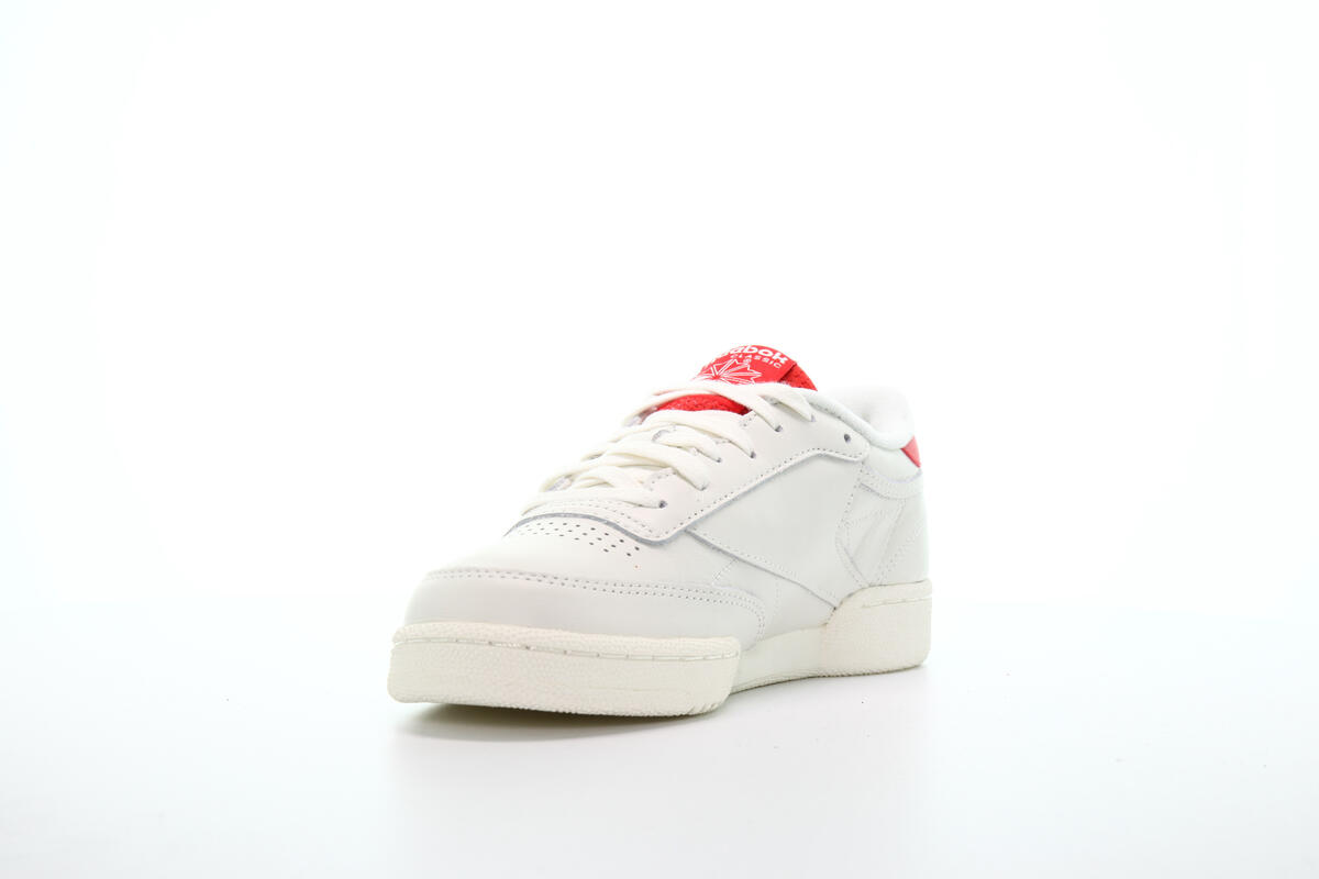 Reebok Club C 85 MU Chalk/Radiant Red - Image 10