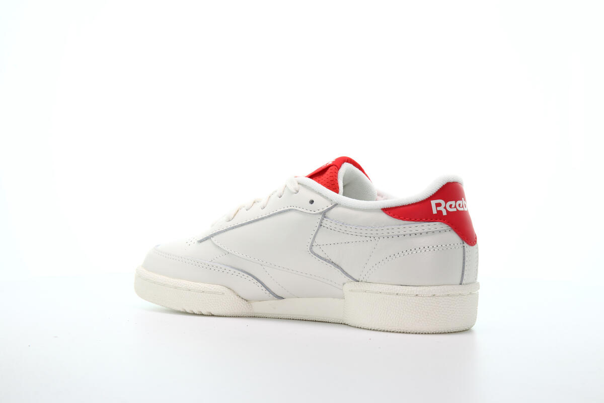 Reebok Club C 85 MU Chalk/Radiant Red - Image 13