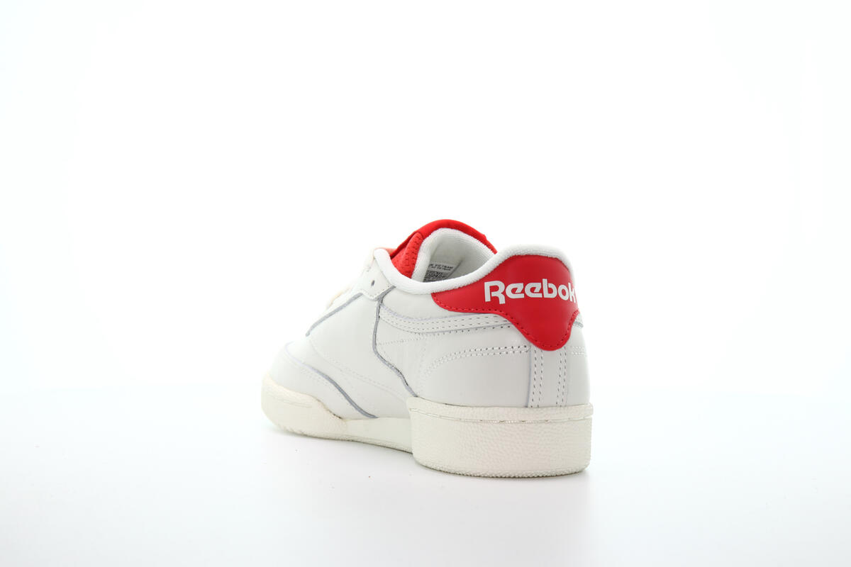 Reebok Club C 85 MU Chalk/Radiant Red - Image 14