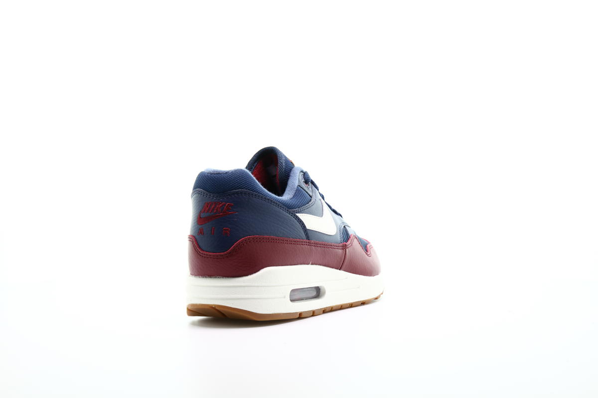 nike air max 1 navy red