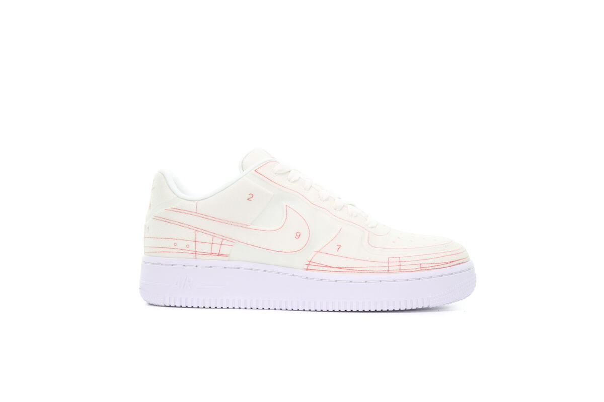 Nike Air Force 1 '07 LX Summit White / University Red (Women's) - Image 8