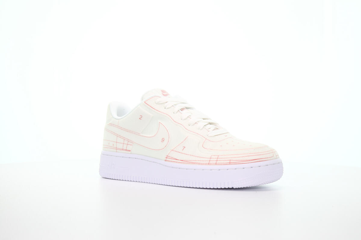 Nike Air Force 1 '07 LX Summit White / University Red (Women's) - Image 9