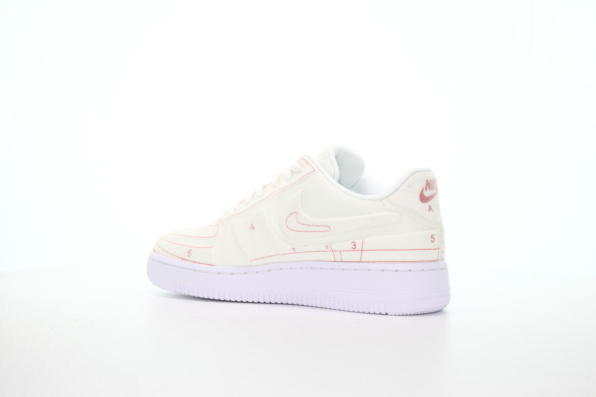 Nike Air Force 1 '07 LX Summit White / University Red (Women's) - Image 15
