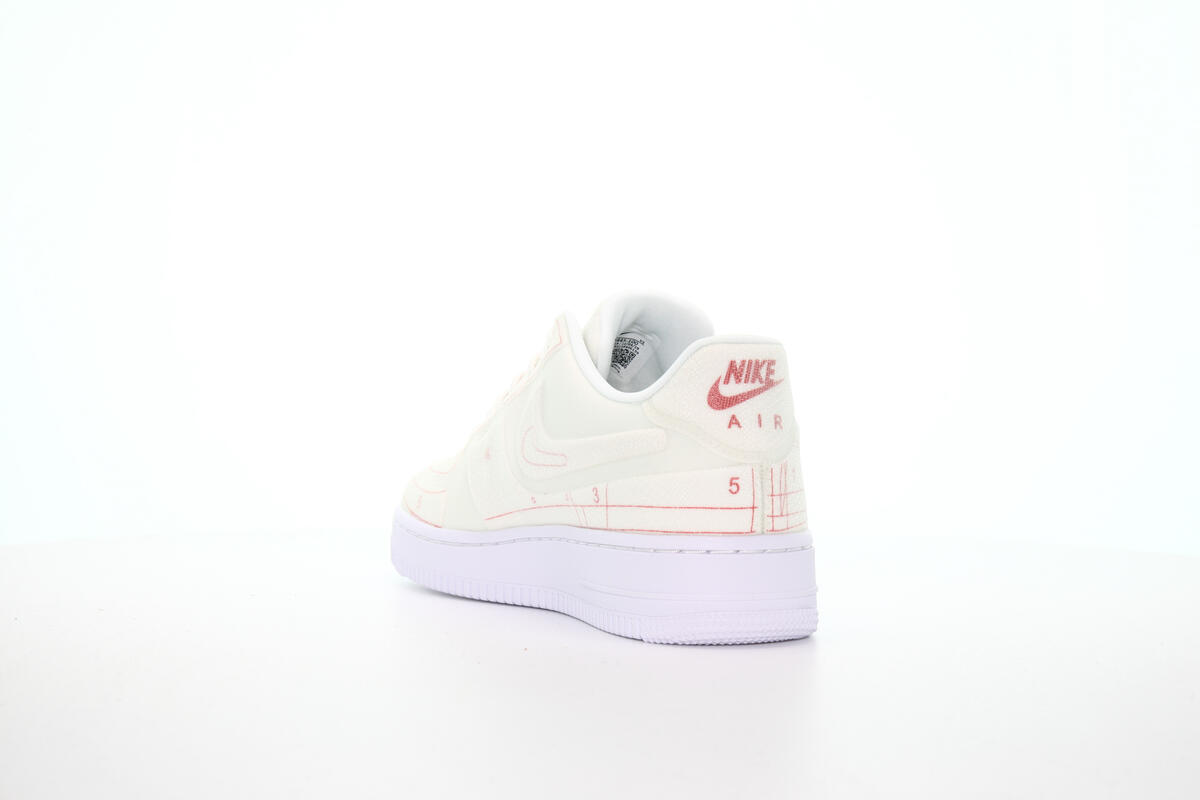 Nike Air Force 1 '07 LX Summit White / University Red (Women's) - Image 16
