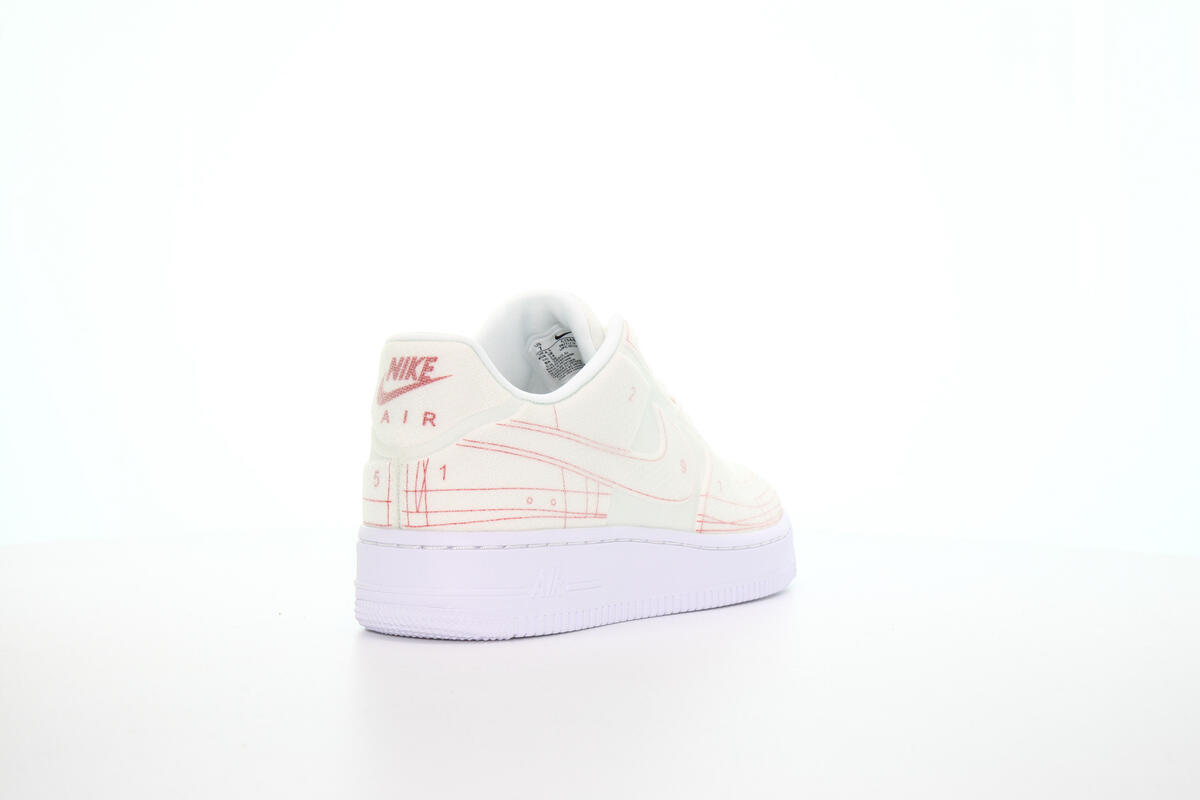 Nike Air Force 1 '07 LX Summit White / University Red (Women's) - Image 18