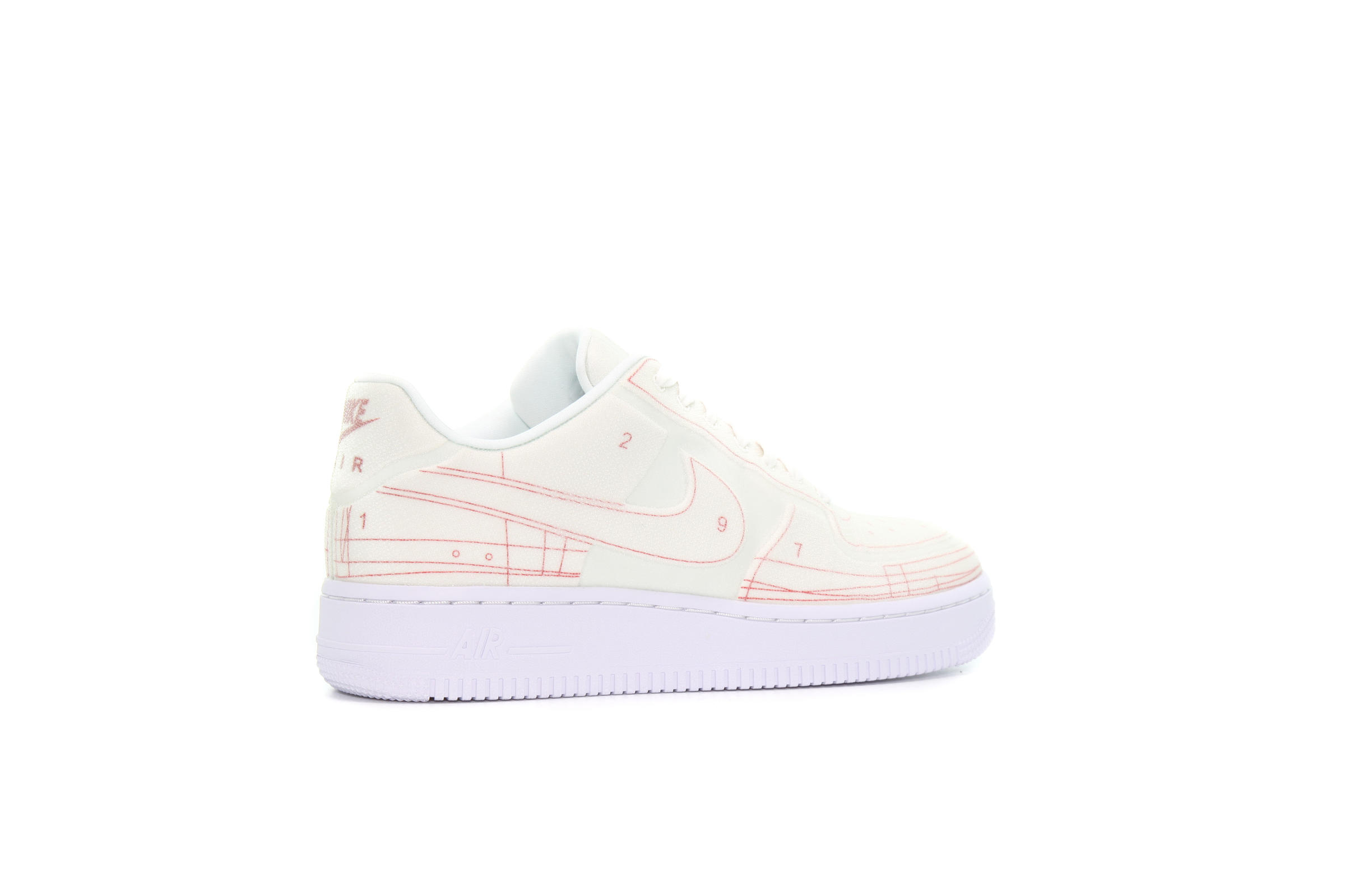 Nike WMNS AIR FORCE 1 '07 LX "SCHEMATIC WHITE"