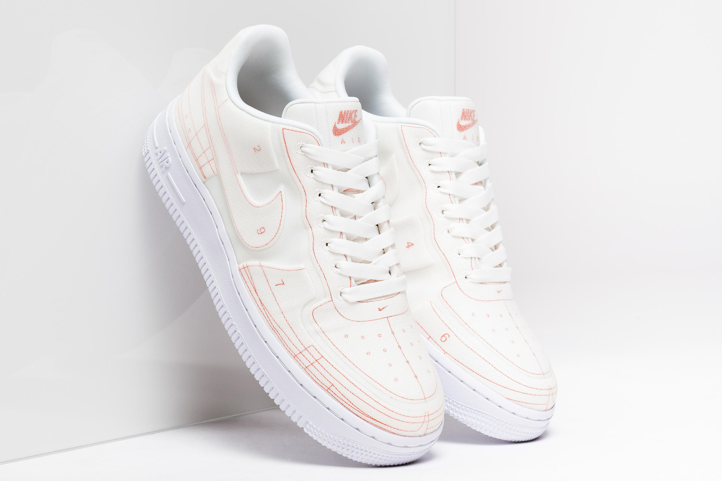 Nike WMNS AIR FORCE 1 '07 LX "SCHEMATIC WHITE"