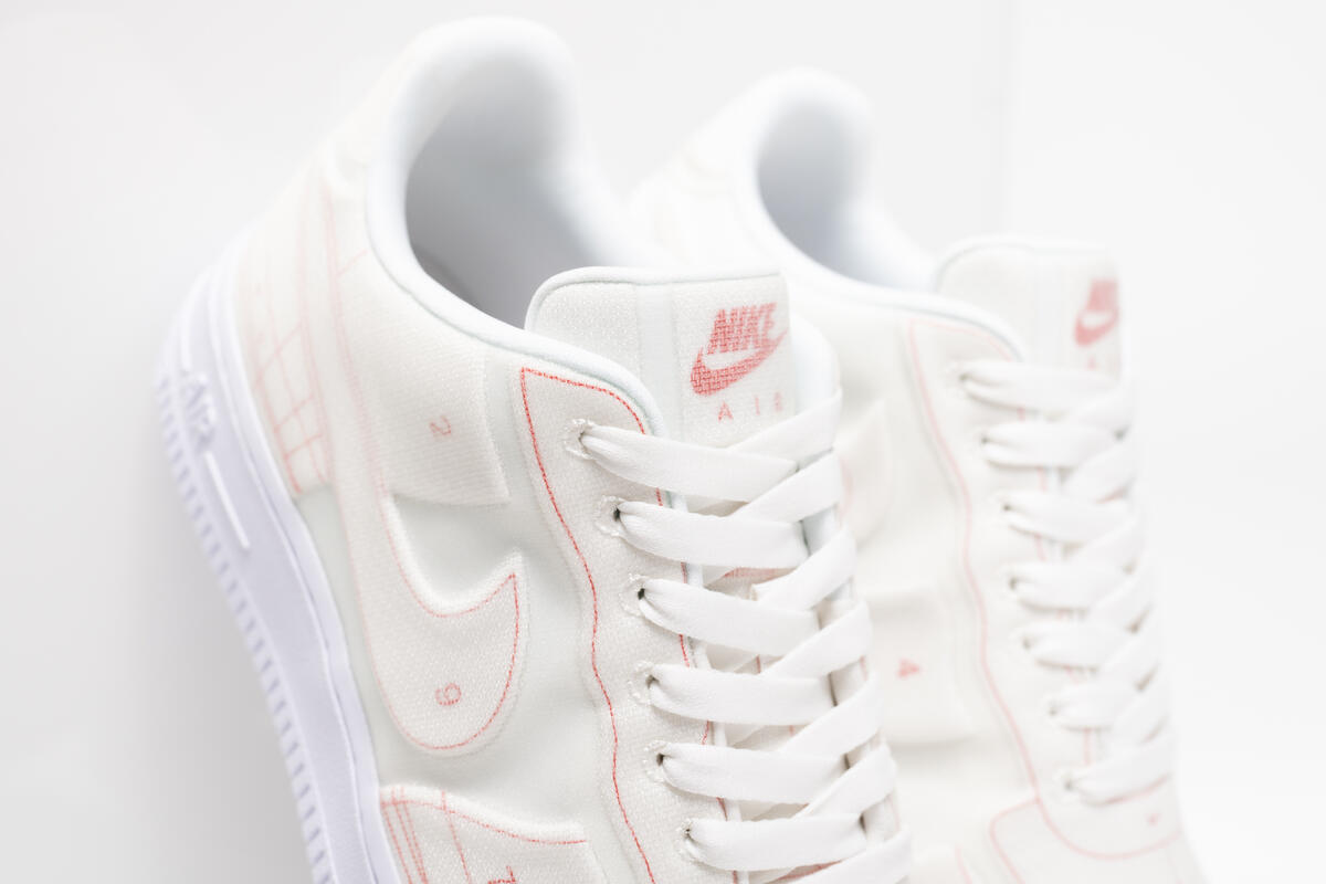 Nike Air Force 1 '07 LX Summit White / University Red (Women's) - Image 21