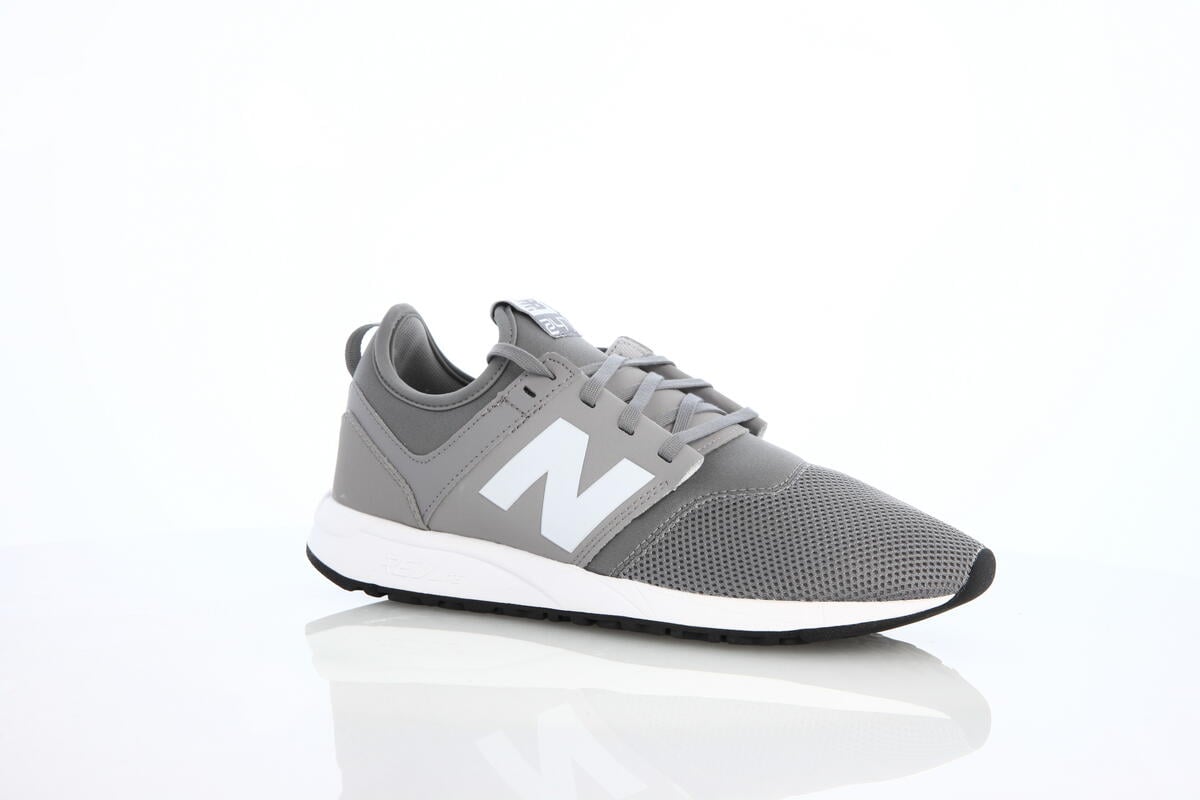 New Balance 247 Grey Low Top Sneakers MRL 247 New Balance 247V1 MRL247LY Mens Gray Wide 2E Suede Lifestyle  main image 4