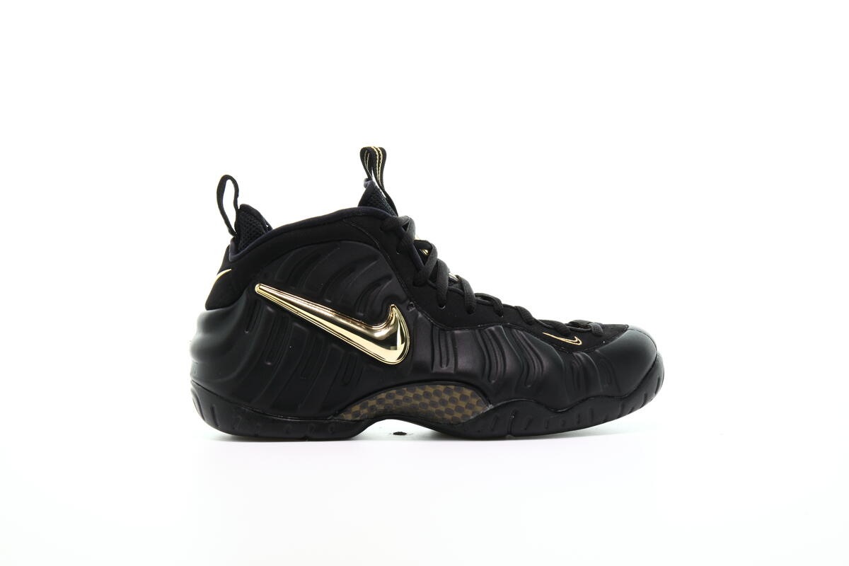 nike air foamposite pro gold