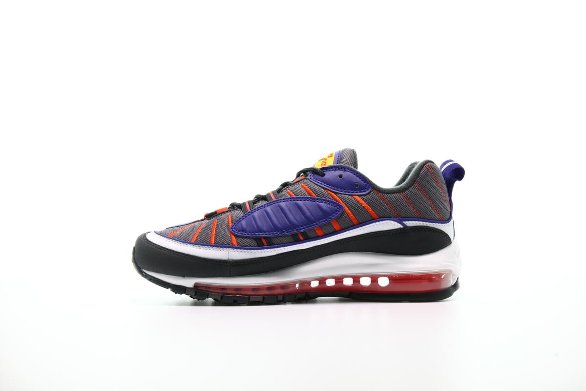 purple and orange air max 98
