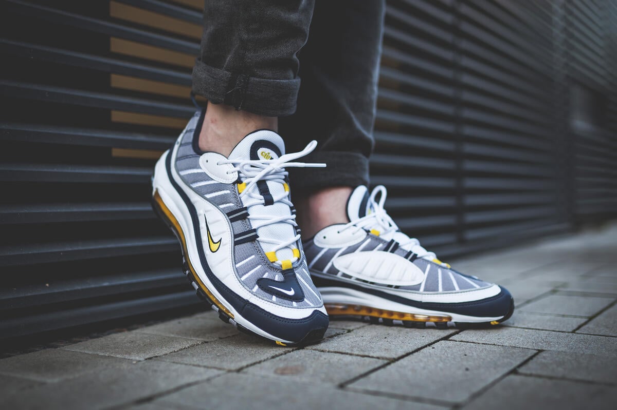HOT Nike Shoes Tour Yellow 98 Nike Air Max 98 