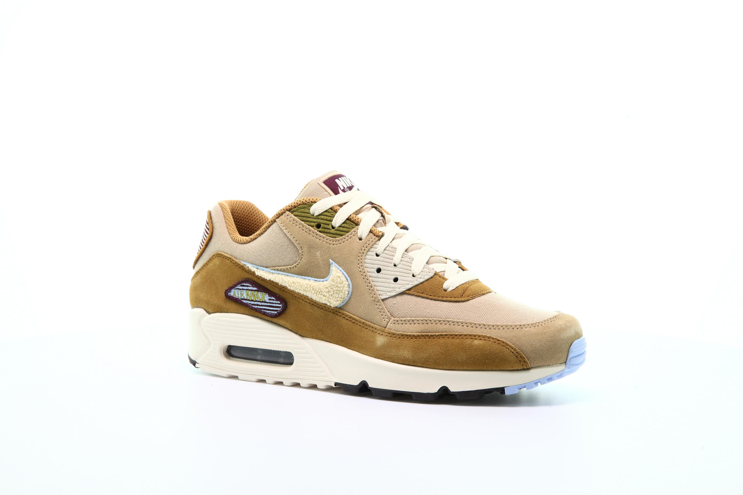 Nike Air Max 90 Essential Muted Bronze size 10 Nike Air Max 90 Premium SE Muted Bronze/Light Cream-Royal  main image 3