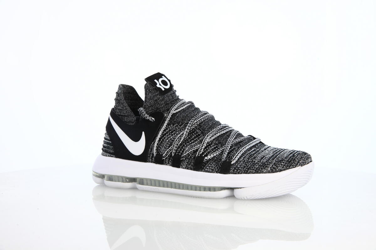 nike zoom kd 10 black white