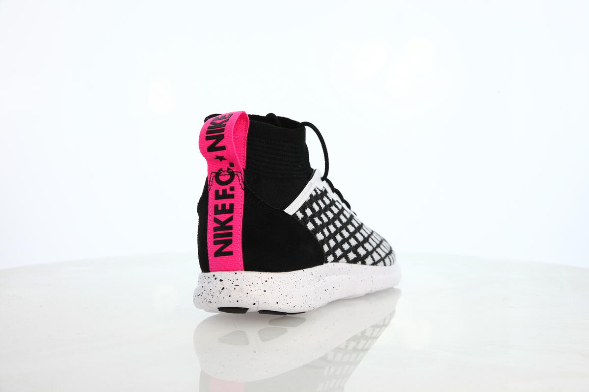 Nike Free Hypervenom 3 FC Flyknit Black White 898029-001 Shoe Men\'s‎ Size 13 Nike Free Hypervenom 3 FC Flyknit Men main image 3