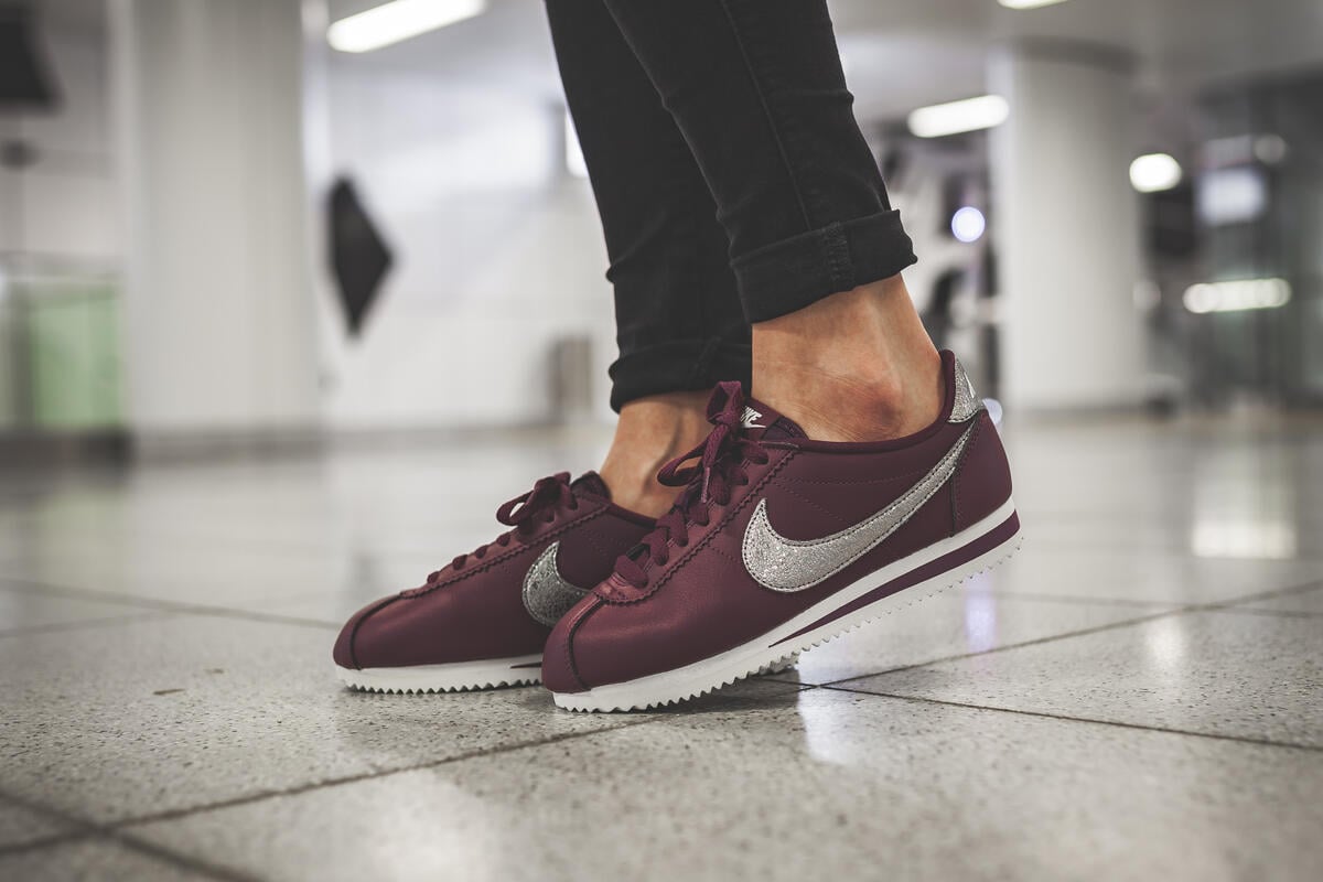 cortez nike maroon