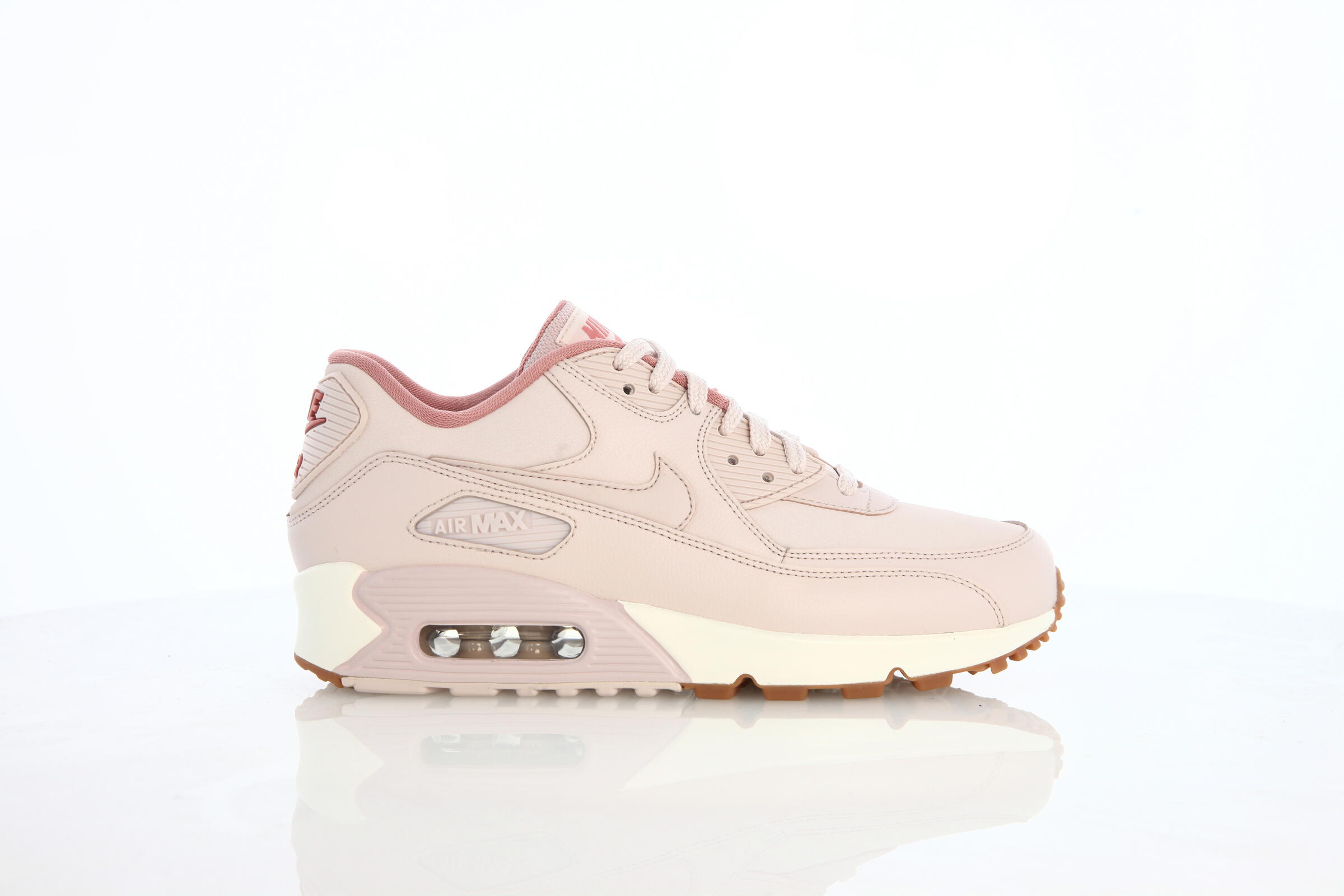 Nike Wmns Air Max 90 Lea "Silt Red"