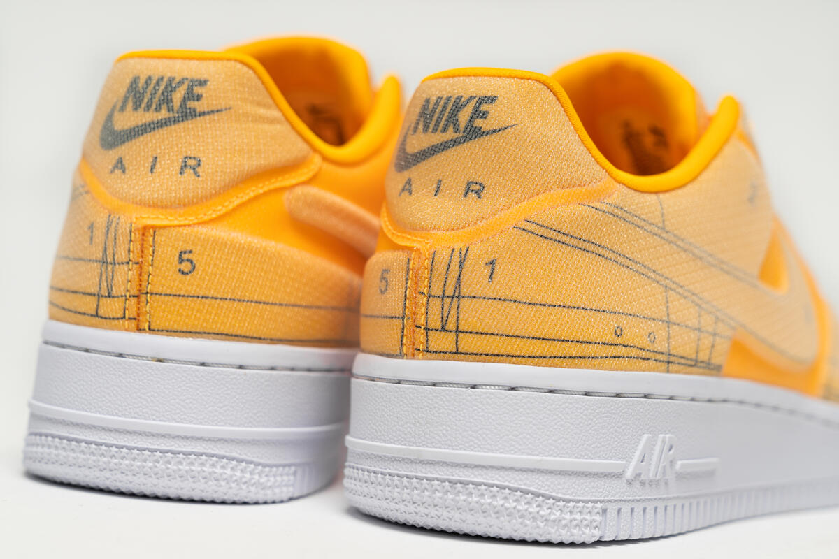 Nike Air Force 1 'Schematic Laser Orange' (Women's) - Image 16