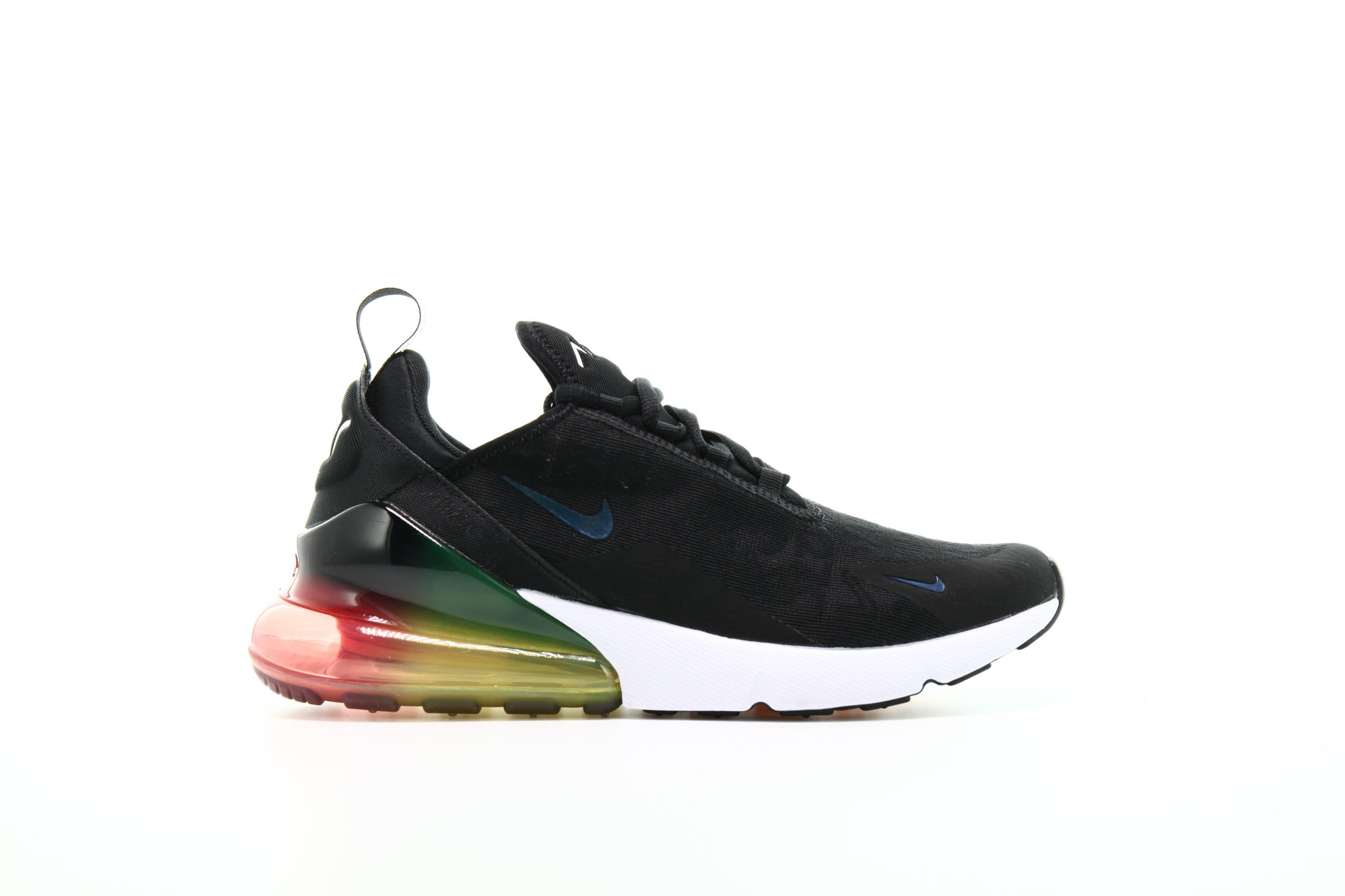 Nike air max 270 orange black best sale