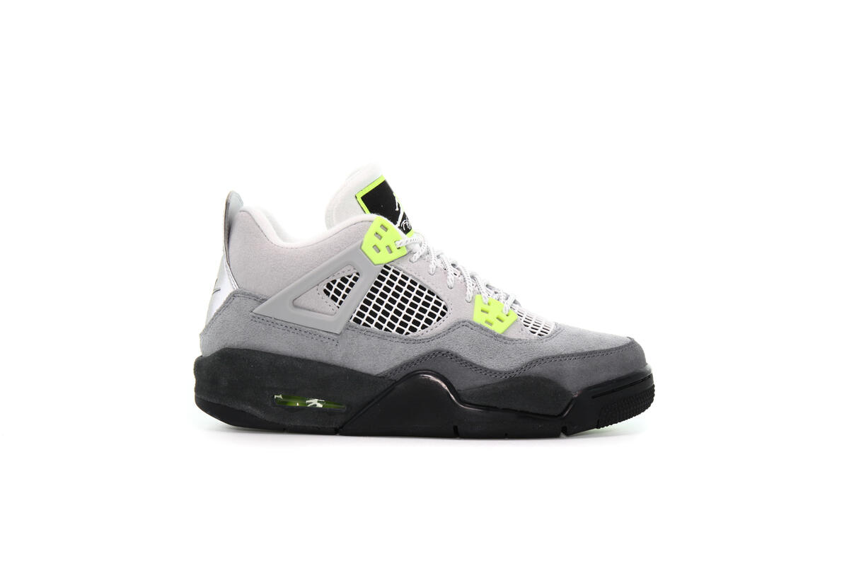 Air Jordan 4 Retro SE 'Neon' (GS) - Image 3