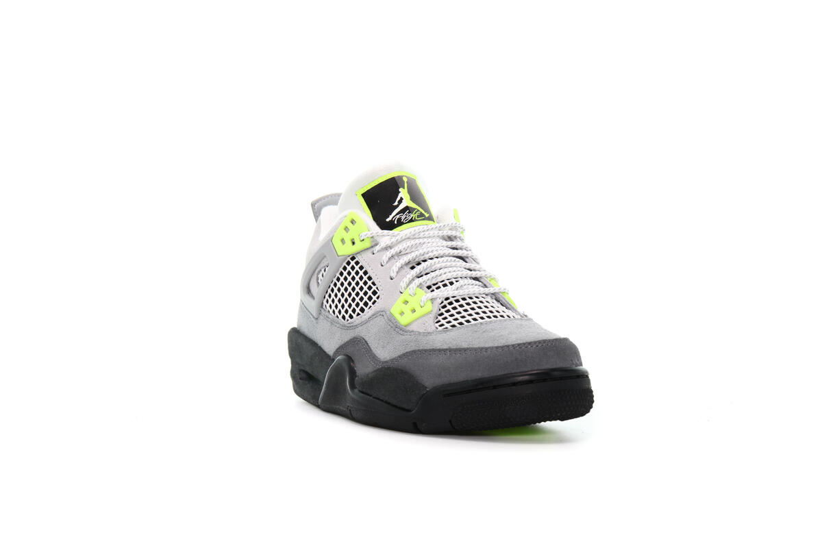 Air Jordan 4 Retro SE 'Neon' (GS) - Image 5